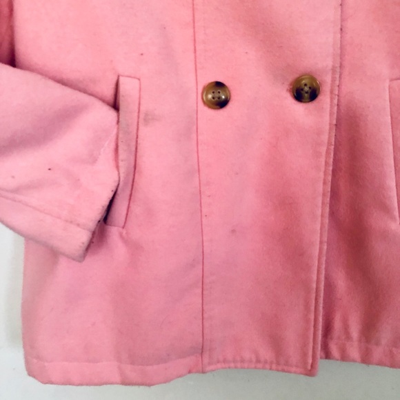 Cat & Jack Wool Faux Fur Hooded Coat - Picture 5 of 5